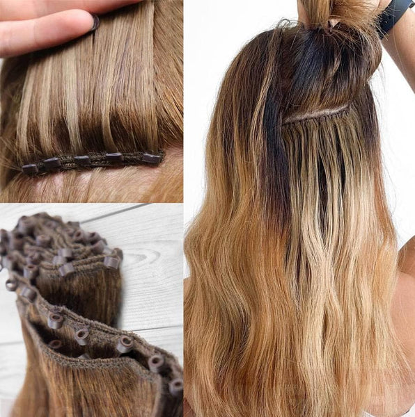 LAGAH Premium, Beaded Weft Hair Extensions - LAGAH Hair Products