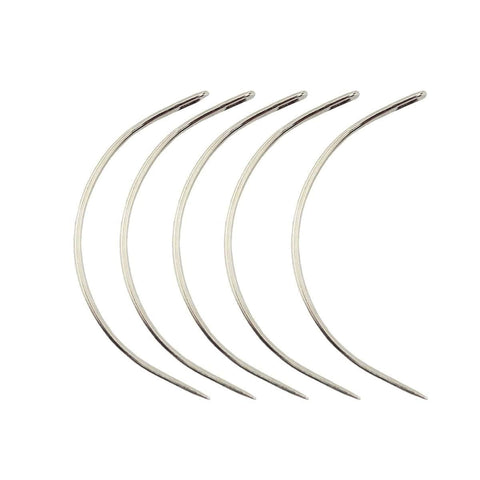 10 pieces of C Type / Curve Weaving Needle ,Weaving Curved Needles Pins - LAGAH Hair Products