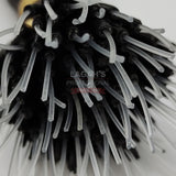 LAGAH Premium, Nano - Tips Hair Extensions ( 25 Strands ) with Plastic Pin Point