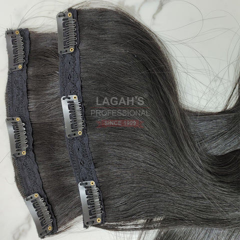 LAGAH Premium, 7 Pieces, Clip-In-Hair Extensions ( 16 Clips )