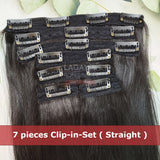 LAGAH Premium, 7 Pieces, Clip-In-Hair Extensions ( 16 Clips )