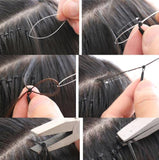 LAGAH Premium, 8D Nano Hair Extensions ( 25 Strands ) - LAGAH Hair Products